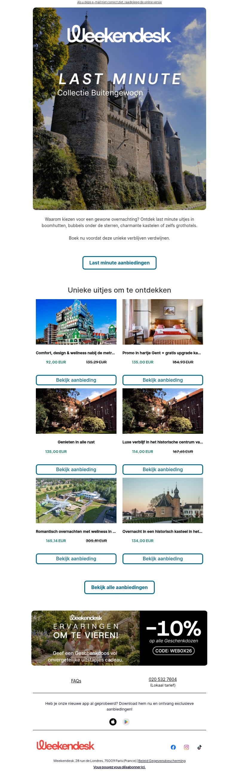 Klaar voor een ander soort weekend? Klaar voor een ander soort weekend?