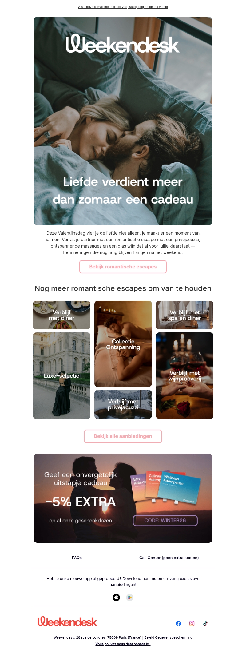 Maak van Valentijnsdag een herinnering Maak van Valentijnsdag een herinnering