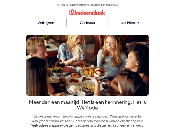 Ontgrendel #WeMode: de ultieme smaakbeleving en de verandering die je nodig hebt 🍴