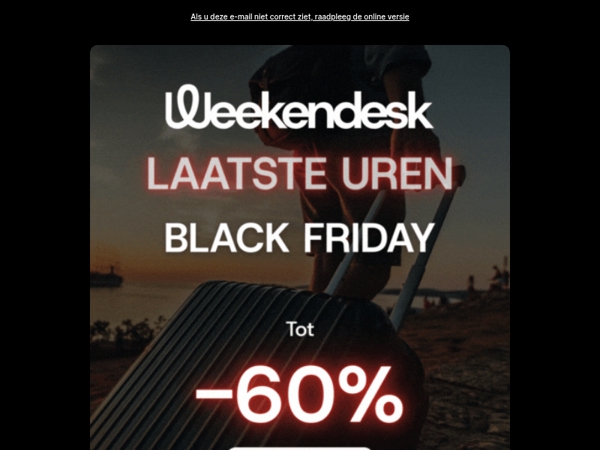 ⏰ Laatste uren van Black Friday, mis het niet!