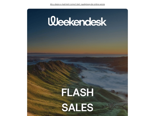 Laatste kans: de Flash Sales eindigen deze week!