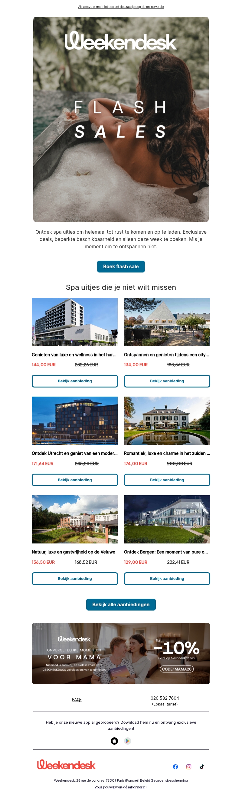 Spa deals die je niet wilt missen Spa deals die je niet wilt missen
