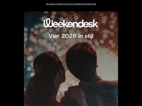 Begin vandaag nog met het plannen van uw oudejaarsavond