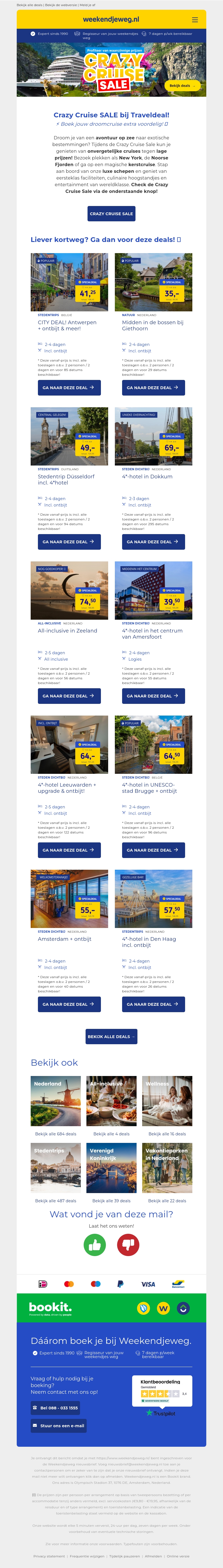 🚢 CRAZY CRUISE (TRAVEL)DEALS! 🤯 Boek NU extra voordelig jouw droomcruise! ⚡ 🚢 CRAZY CRUISE (TRAVEL)DEALS! 🤯 Boek NU extra voordelig jouw droomcruise! ⚡