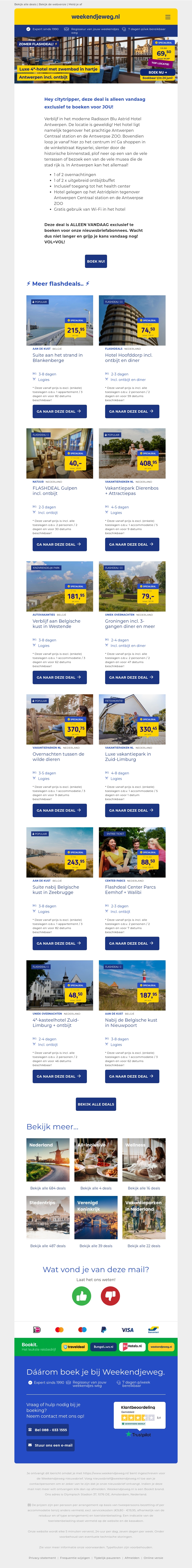⚡ Exclusieve Zomer Flashdeal! ⚡ Luxe 4*-hotel met zwembad in hartje Antwerpen incl. ontbijt vanaf €69,50 pp! ⚡ Exclusieve Zomer Flashdeal! ⚡ Luxe 4*-hotel met zwembad in hartje Antwerpen incl. ontbijt vanaf €69,50 pp!