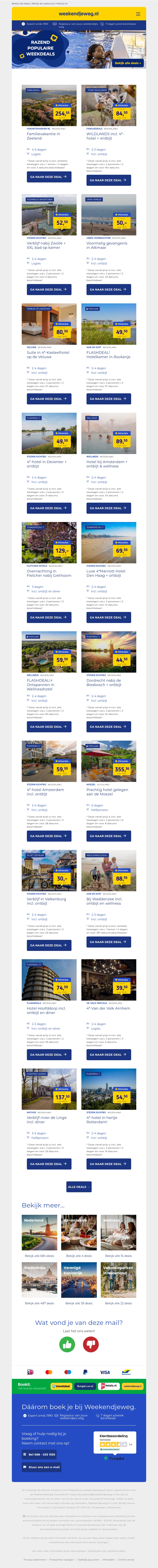 😱 RAZEND POPULAIR: Familie vakantiepark Zeeland €254,55 | 4*-hotel + WILDLANDS + ontbijt €84,50 pp | Exclusieve aanbieding Zwolle + XXL bad €62,50 pp + NOG VEEL MEER! 😱 RAZEND POPULAIR: Familie vakantiepark Zeeland €254,55 | 4*-hotel + WILDLANDS + ontbijt €84,50 pp | Exclusieve aanbieding Zwolle + XXL bad €62,50 pp + NOG VEEL MEER!