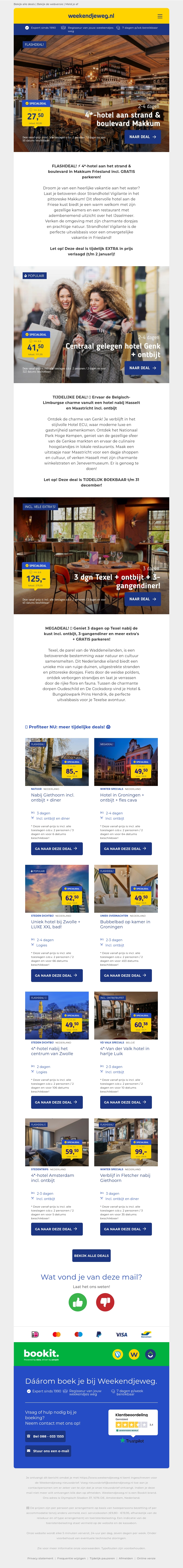 🤯 SUPER DEALS! ⭐ Boek NU: 4*-hotel Makkum + GRATIS parkeren €27,50 | Genk + ontbijt €41,50 & meer! 🔥 🤯 SUPER DEALS! ⭐ Boek NU: 4*-hotel Makkum + GRATIS parkeren €27,50 | Genk + ontbijt €41,50 & meer! 🔥