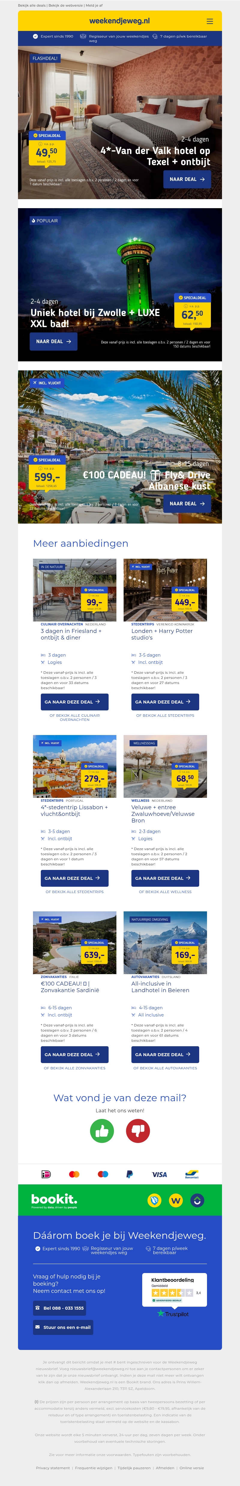 Van der Valk Texel + ontbijt v.a. 49,50 | Watertoren Zwolle + XXL bad v.a. 62,50 p.p.! ✨ Van der Valk Texel + ontbijt v.a. 49,50 | Watertoren Zwolle + XXL bad v.a. 62,50 p.p.! ✨