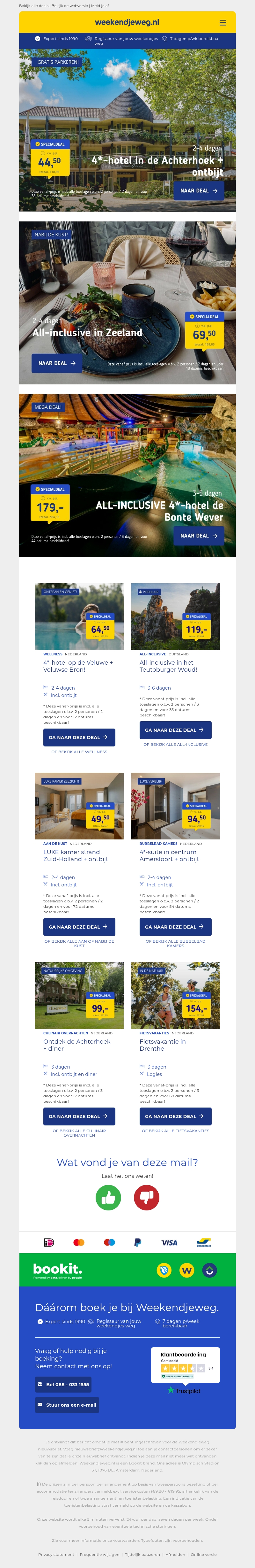 SPOTGOEDKOOP! 🔥👉 4*-hotel Achterhoek + ontbijt & GRATIS parkeren v.a. 44,50 p.p. | All-inclusive Zeeland + GRATIS parkeren v.a. 69,50 p.p. & MEER! SPOTGOEDKOOP! 🔥👉 4*-hotel Achterhoek + ontbijt & GRATIS parkeren v.a. 44,50 p.p. | All-inclusive Zeeland + GRATIS parkeren v.a. 69,50 p.p. & MEER!