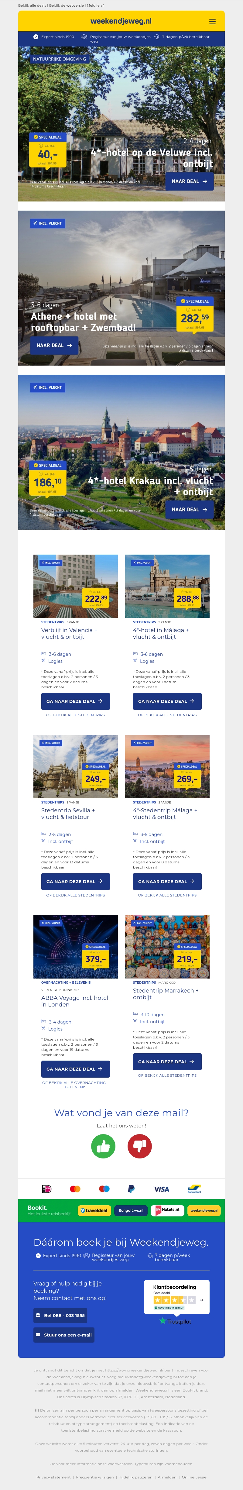 4*-hotel op de Veluwe incl. ontbijt v.a. €40 per persoon | Athene + hotel met rooftopbar + Zwembad! v.a. €282.59 per persoon & meer 4*-hotel op de Veluwe incl. ontbijt v.a. €40 per persoon | Athene + hotel met rooftopbar + Zwembad! v.a. €282.59 per persoon & meer