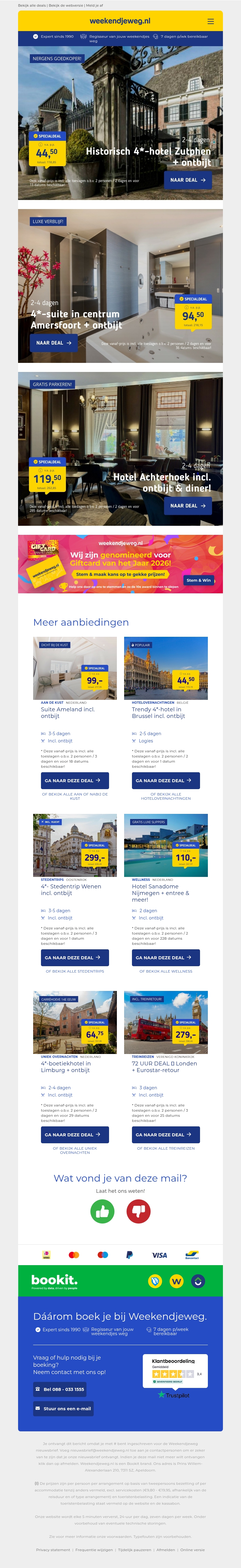 Nergens goedkoper! 🚨 Historisch 4*-hotel hartje Zutphen v.a. 44,50 | LUXE 4*-Suite + XXL Bubbelbad Amersfoort + ontbijt 94,50 p.p.! Nergens goedkoper! 🚨 Historisch 4*-hotel hartje Zutphen v.a. 44,50 | LUXE 4*-Suite + XXL Bubbelbad Amersfoort + ontbijt 94,50 p.p.!