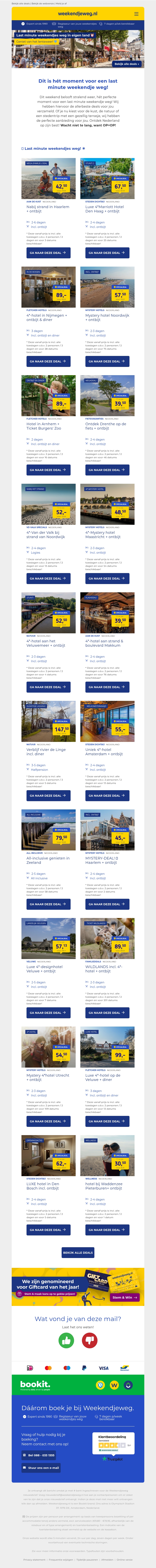⏰ Last minute genieten van het lenteweer? ☀️ Wij hebben de beste deals voor jou! 🙌 ⏰ Last minute genieten van het lenteweer? ☀️ Wij hebben de beste deals voor jou! 🙌
