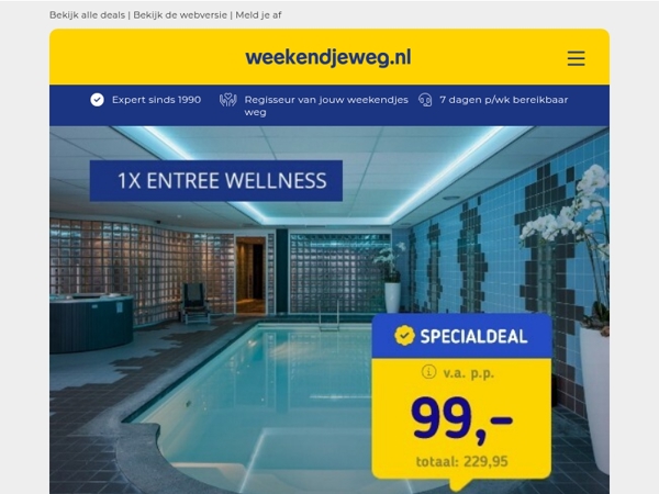 3 dgn 4*-wellnesshotel Trivium + ontbijt & diner 99 | Kerstshoppen in Wenen + vlucht v.a. 279 p.p.!