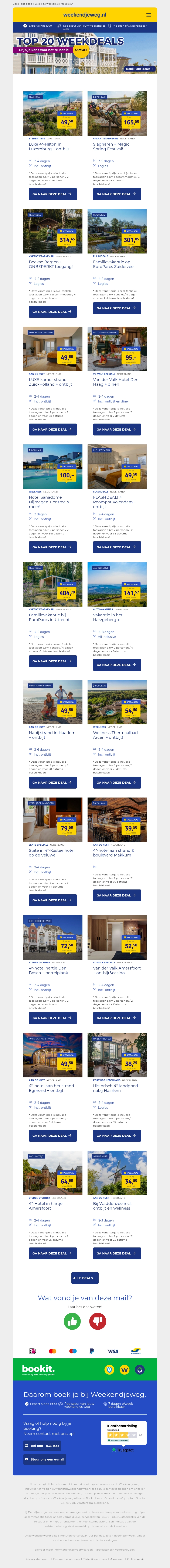 ⚡️ Pak je Korting NU! Deze 20 deals zijn RAZEND POPULAIR! 🔥 4*-Hilton Luxemburg, Slagharen, Lake Resort Beekse Bergen & nog veel MEER! ⚡️ Pak je Korting NU! Deze 20 deals zijn RAZEND POPULAIR! 🔥 4*-Hilton Luxemburg, Slagharen, Lake Resort Beekse Bergen & nog veel MEER!