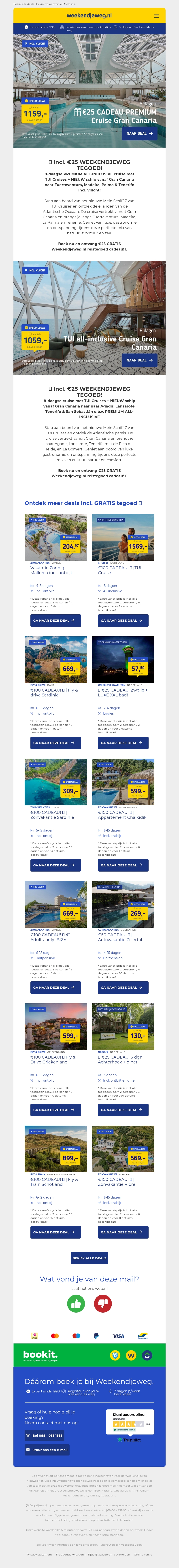 π₯ NIEUW! 8-daagse TUI Cruise + PREMIUM ALL-INCLUSIVE + vlucht v.a. 1.059 p.p. + GRATIS β¬25,- reistegoed! π π₯ NIEUW! 8-daagse TUI Cruise + PREMIUM ALL-INCLUSIVE + vlucht v.a. 1.059 p.p. + GRATIS β¬25,- reistegoed! π