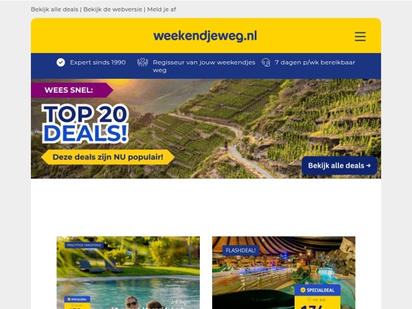 TOP 20! 🔥 LUXE 4*-resort + halfpension op een UNIEKE locatie aan de Moezel v.a. €159 p.p. | Bonte Wever + All-inclusive v.a. €174 p.p. & MEER!