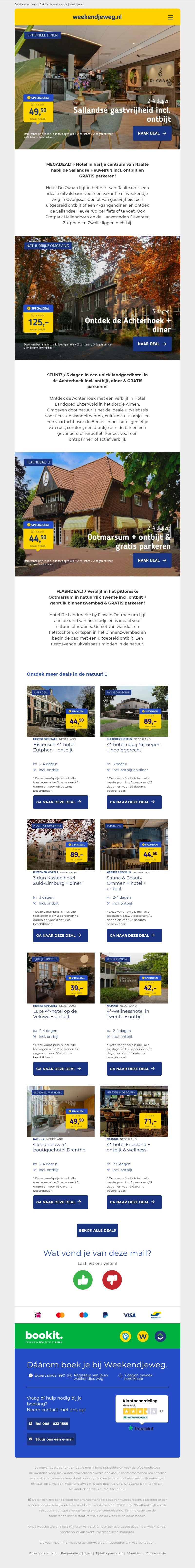 💚 Ontsnap in eigen land: 3x populaire deals in de natuur v.a. 44,50 p.p.! 🤩 💚 Ontsnap in eigen land: 3x populaire deals in de natuur v.a. 44,50 p.p.! 🤩