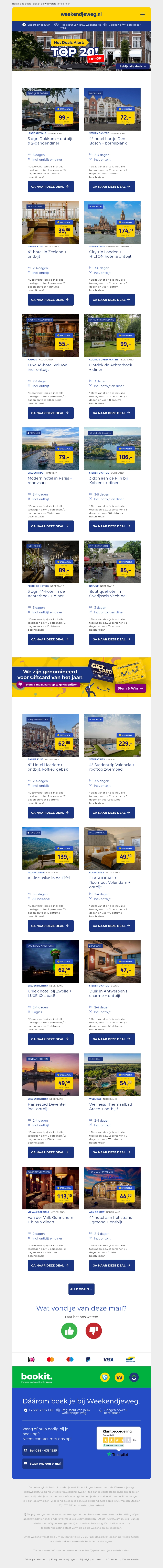 🔥 Hot Deals Alert! 🔥 3 dgn Dokkum + ontbijt & 2-gangendiner v.a. 99,- p.p. | 4*-hotel Den Bosch + ontbijt & borrelplank v.a. 72,- p.p. | Luxe 4*-hotel Zeeland + ontbijt v.a. 39,50 p.p.! 🔥 Hot Deals Alert! 🔥 3 dgn Dokkum + ontbijt & 2-gangendiner v.a. 99,- p.p. | 4*-hotel Den Bosch + ontbijt & borrelplank v.a. 72,- p.p. | Luxe 4*-hotel Zeeland + ontbijt v.a. 39,50 p.p.!