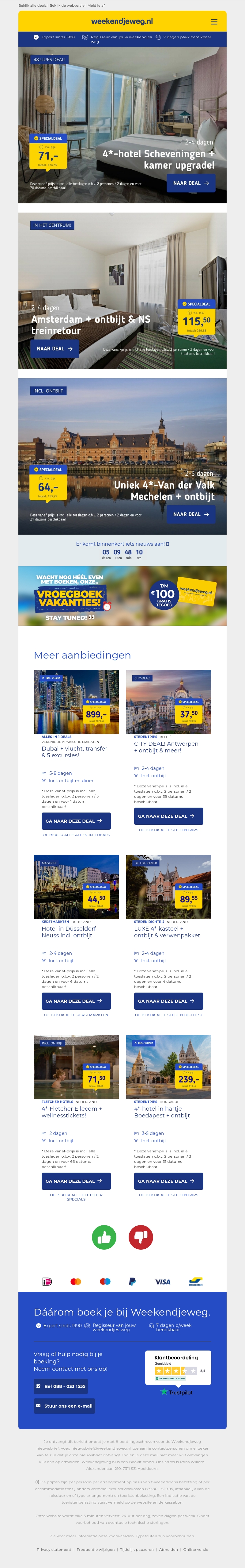 💥 UPGRADE DEAL: 4*-hotel Scheveningen + SEA view v.a. 71 | Amsterdam + NS reisretour v.a. 115,50 p.p.! 💥 UPGRADE DEAL: 4*-hotel Scheveningen + SEA view v.a. 71 | Amsterdam + NS reisretour v.a. 115,50 p.p.!