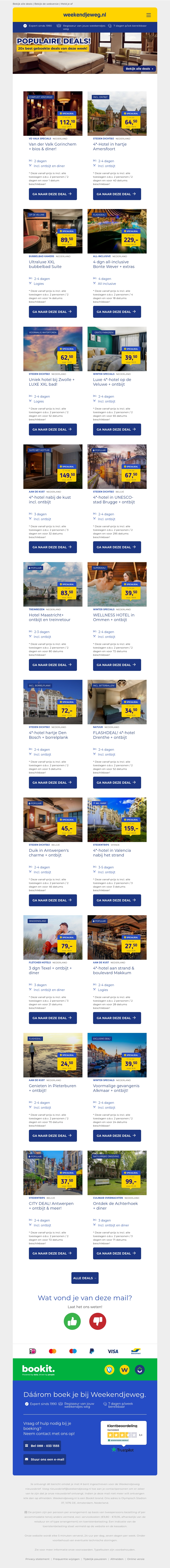💥 Nu POPULAIR: Van der Valk Hotel Gorinchem + vele extra's €112,10 pp | 4*-hotel hartje Amersfoort + ontbijt €64,50 pp & MEER! 💥 Nu POPULAIR: Van der Valk Hotel Gorinchem + vele extra's €112,10 pp | 4*-hotel hartje Amersfoort + ontbijt €64,50 pp & MEER!
