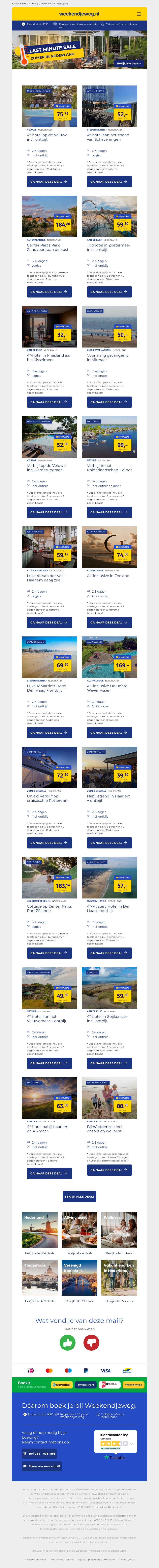 De temperaturen lopen op.. 🌡 Het is ZOMER in Nederland! 😎 Check de beste last minute deals! 🔥 De temperaturen lopen op.. 🌡 Het is ZOMER in Nederland! 😎 Check de beste last minute deals! 🔥