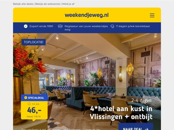 Boek alleen vandaag nog onze ledendeal: Overijssels Vechtdal v.a. 39 p.p.! 😱