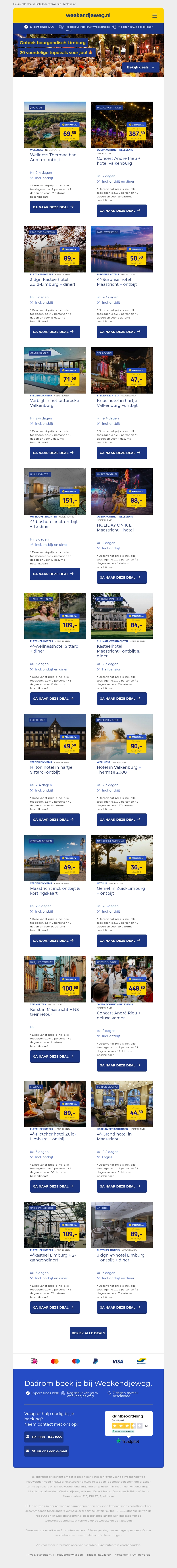 🔥 Pak je voordeel: 20 voordelige Limburg DEALS! 🔥 Pak je voordeel: 20 voordelige Limburg DEALS!