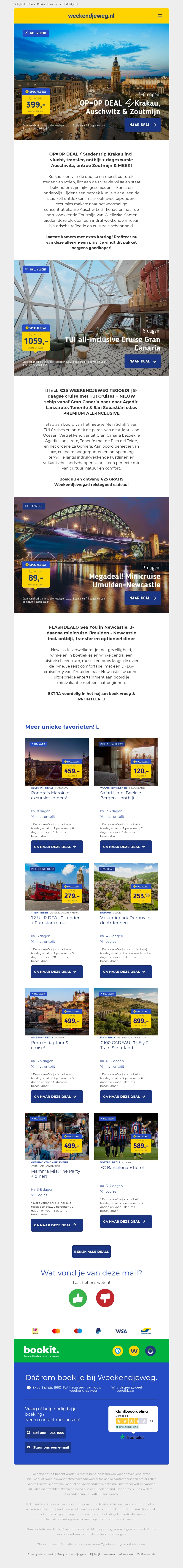 Van citytrip tot cruise: dit zijn onze leukste weekendjes weg! 😍 Van citytrip tot cruise: dit zijn onze leukste weekendjes weg! 😍