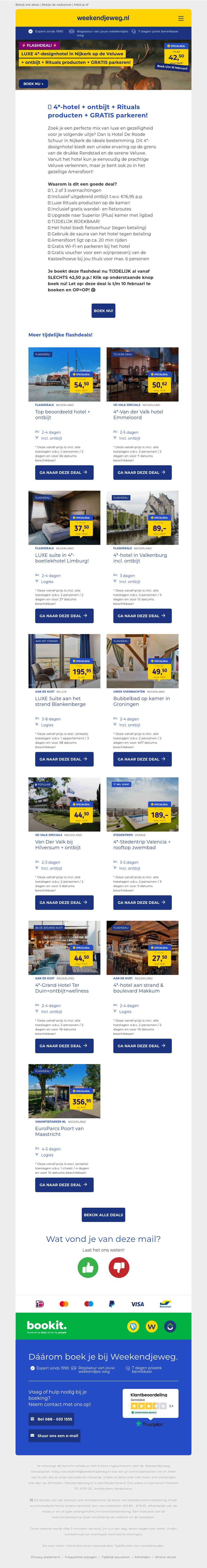 💥 Megadeal Maandag: LUXE 4*-hotel op de Veluwe + ontbijt + GRATIS parkeren v.a. 42,50 p.p.! 😱 💥 Megadeal Maandag: LUXE 4*-hotel op de Veluwe + ontbijt + GRATIS parkeren v.a. 42,50 p.p.! 😱