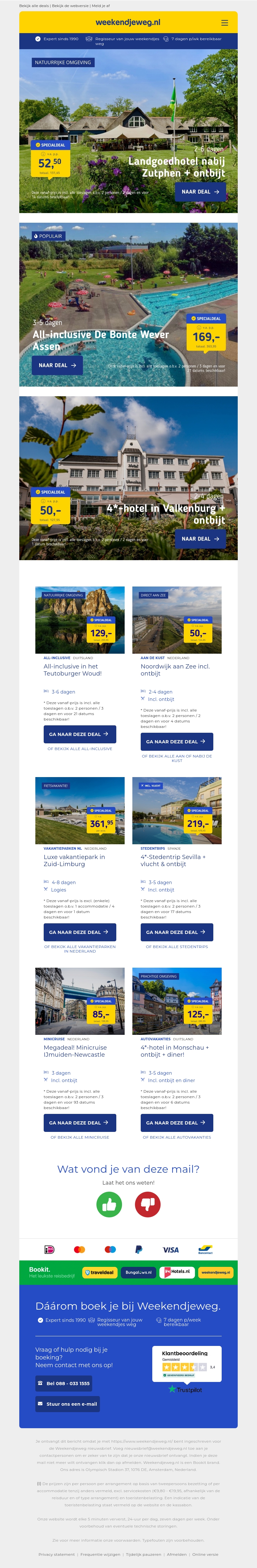 Landgoedhotel nabij Zutphen + ontbijt v.a. €52.50 per persoon | All-inclusive De Bonte Wever Assen v.a. €169 per persoon & nog veel meer Landgoedhotel nabij Zutphen + ontbijt v.a. €52.50 per persoon | All-inclusive De Bonte Wever Assen v.a. €169 per persoon & nog veel meer