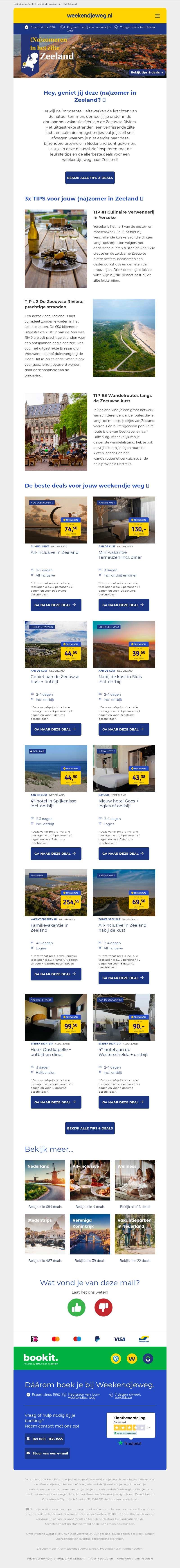 LAST MINUTE TIP! 😍 Geniet van de (na)zomer in Zeeland! ☀️ LAST MINUTE TIP! 😍 Geniet van de (na)zomer in Zeeland! ☀️