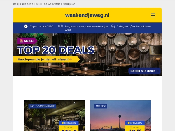 Dit is je kans! 😱👉 Top 20 DEALS: 4*-Van der Valk Hotel Hoorn incl. diner, film + meer extra's v.a. 135,25 p.p. & NOG VEEL MEER! 🔥