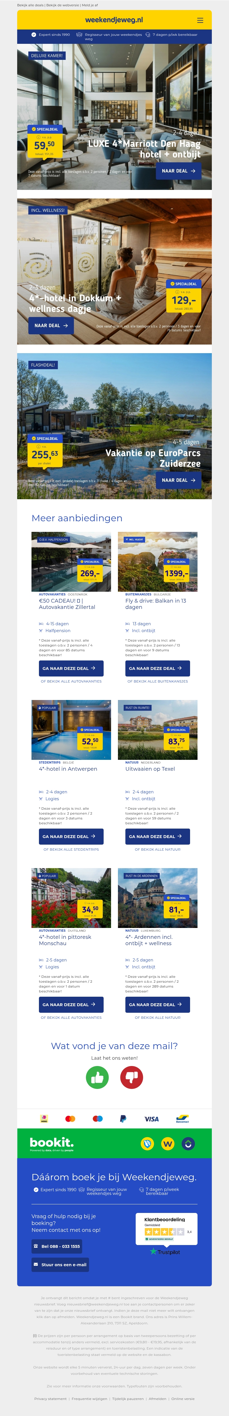 🌊 LUXE 4*-Marriot Den Haag + ontbijt & DELUXE kamer 59,50 | 4*-hotel Dokkum + wellness v.a. 129 p.p.! 😌 🌊 LUXE 4*-Marriot Den Haag + ontbijt & DELUXE kamer 59,50 | 4*-hotel Dokkum + wellness v.a. 129 p.p.! 😌