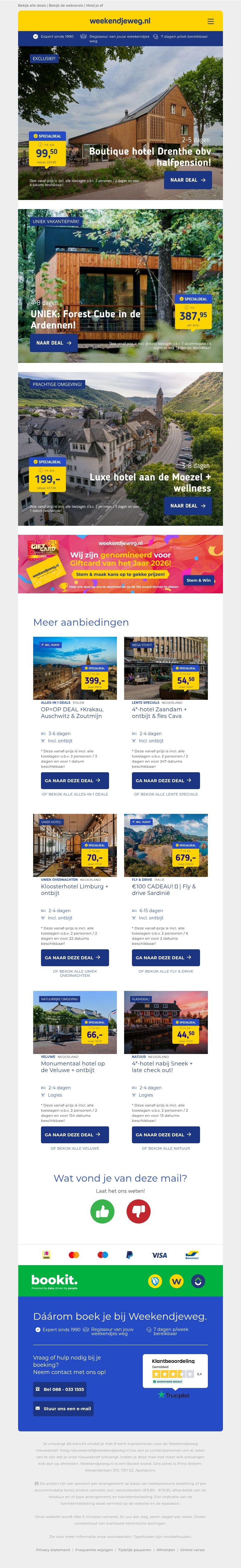 Boutique Drenthe o.b.v. halfpension v.a. 99,50 | UNIEK: Forest Cube Ardennen v.a. 387,95 per acco! Boutique Drenthe o.b.v. halfpension v.a. 99,50 | UNIEK: Forest Cube Ardennen v.a. 387,95 per acco!