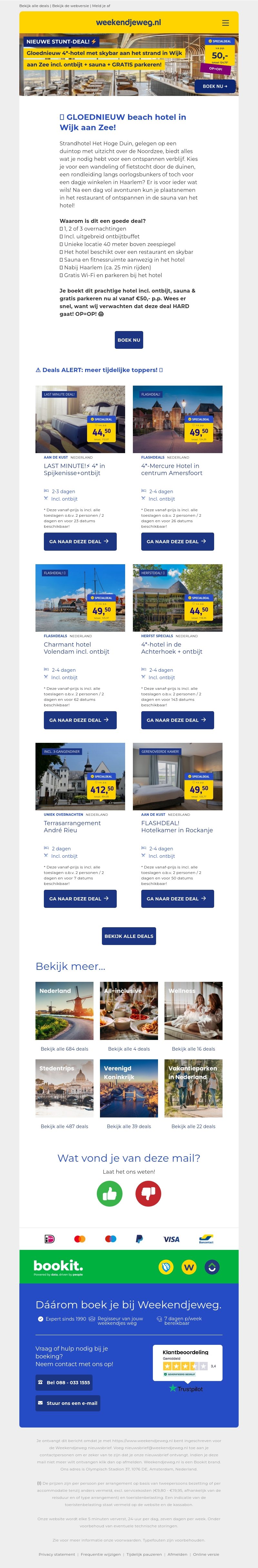 STUNT! ⚡ Gloednieuw 4*-beach hotel met skybar incl. ontbijt + sauna + GRATIS parkeren 50 EUR pp! 😱 STUNT! ⚡ Gloednieuw 4*-beach hotel met skybar incl. ontbijt + sauna + GRATIS parkeren 50 EUR pp! 😱