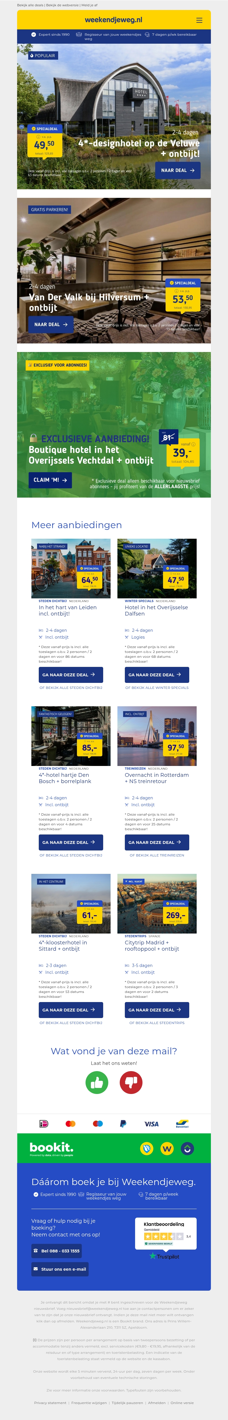 ⏰ ALLEEN VANDAAG NOG! ⏰ Designhotel op de Veluwe + ontbijt 49,50 | Van der Valk Hilversum + ontbijt v.a. 53,50 p.p.! ⏰ ALLEEN VANDAAG NOG! ⏰ Designhotel op de Veluwe + ontbijt 49,50 | Van der Valk Hilversum + ontbijt v.a. 53,50 p.p.!