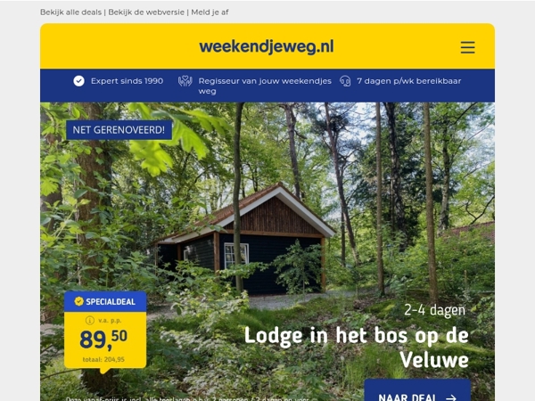 Vakantiedeals: 🍇 4 dgn Moezel + ontbijt & diner v.a. €159 | 🎢 Vakantiepark Slagharen v.a. €159!