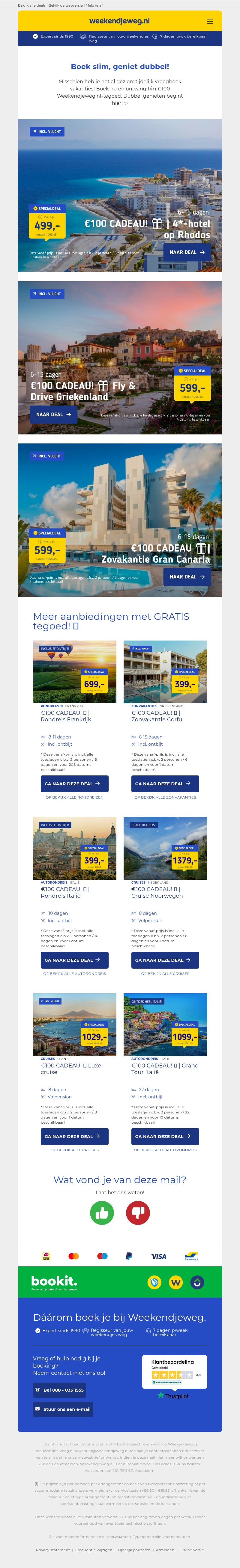 ππ¨ππππ πππ‘πππ§ππ‘! π Vakantie Rhodos v.a. 499 | Fly & Drive Griekenland v.a. 599 | Vakantie Gran Canaria v.a. 599! ππ¨ππππ πππ‘πππ§ππ‘! π Vakantie Rhodos v.a. 499 | Fly & Drive Griekenland v.a. 599 | Vakantie Gran Canaria v.a. 599!