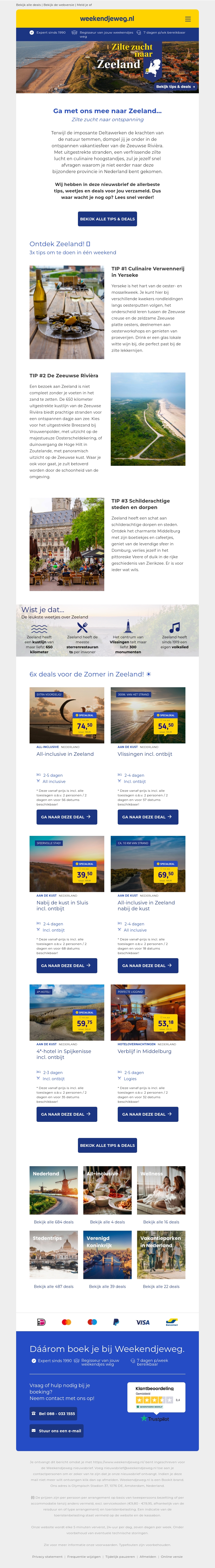 Zomer in Zeeland? ☀️ Ontdek de beste deals & leukste tips! 🙌 Zomer in Zeeland? ☀️ Ontdek de beste deals & leukste tips! 🙌