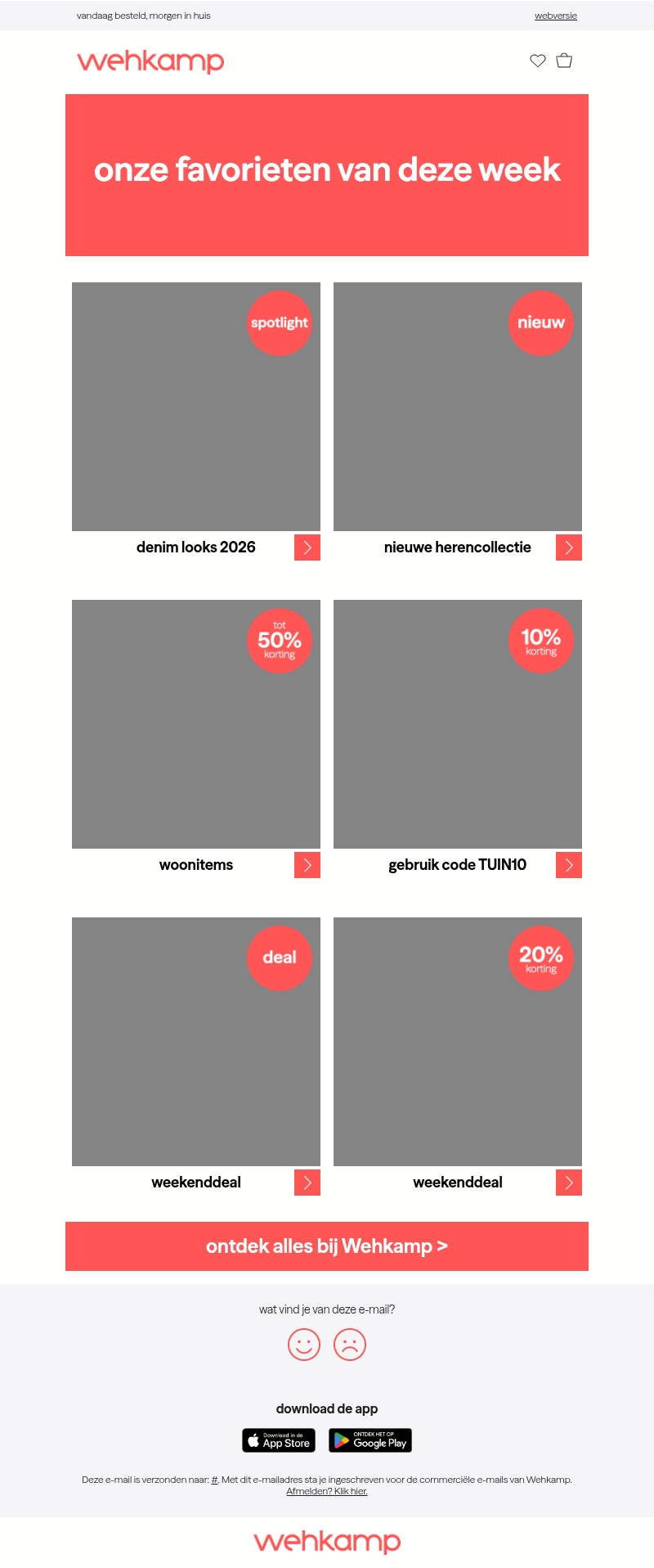 Ontdek onze favorieten van deze week 🤩 Ontdek onze favorieten van deze week 🤩