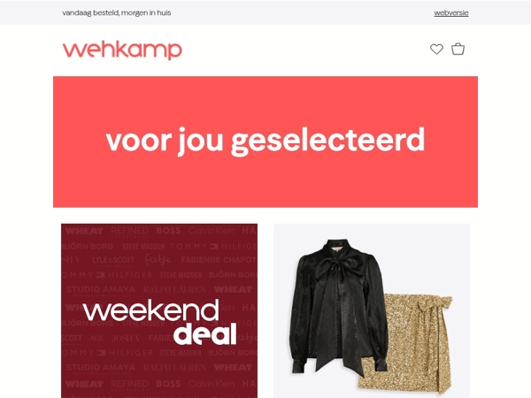 Laatste dag: tot -30% op fashion ⏰