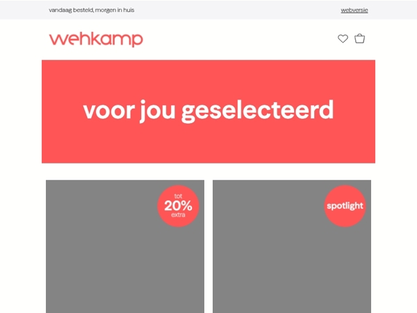 Voor jou geselecteerd ✨