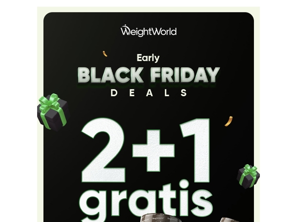 ⚡️ Black Friday is dichtbij – voordeel nu al hier