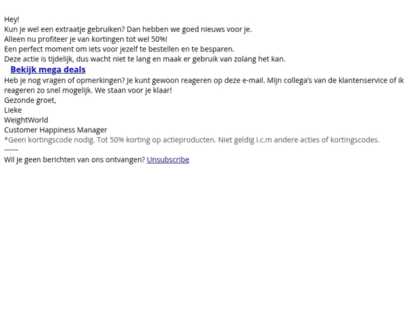 Bespaar nu tot 50% 🤩