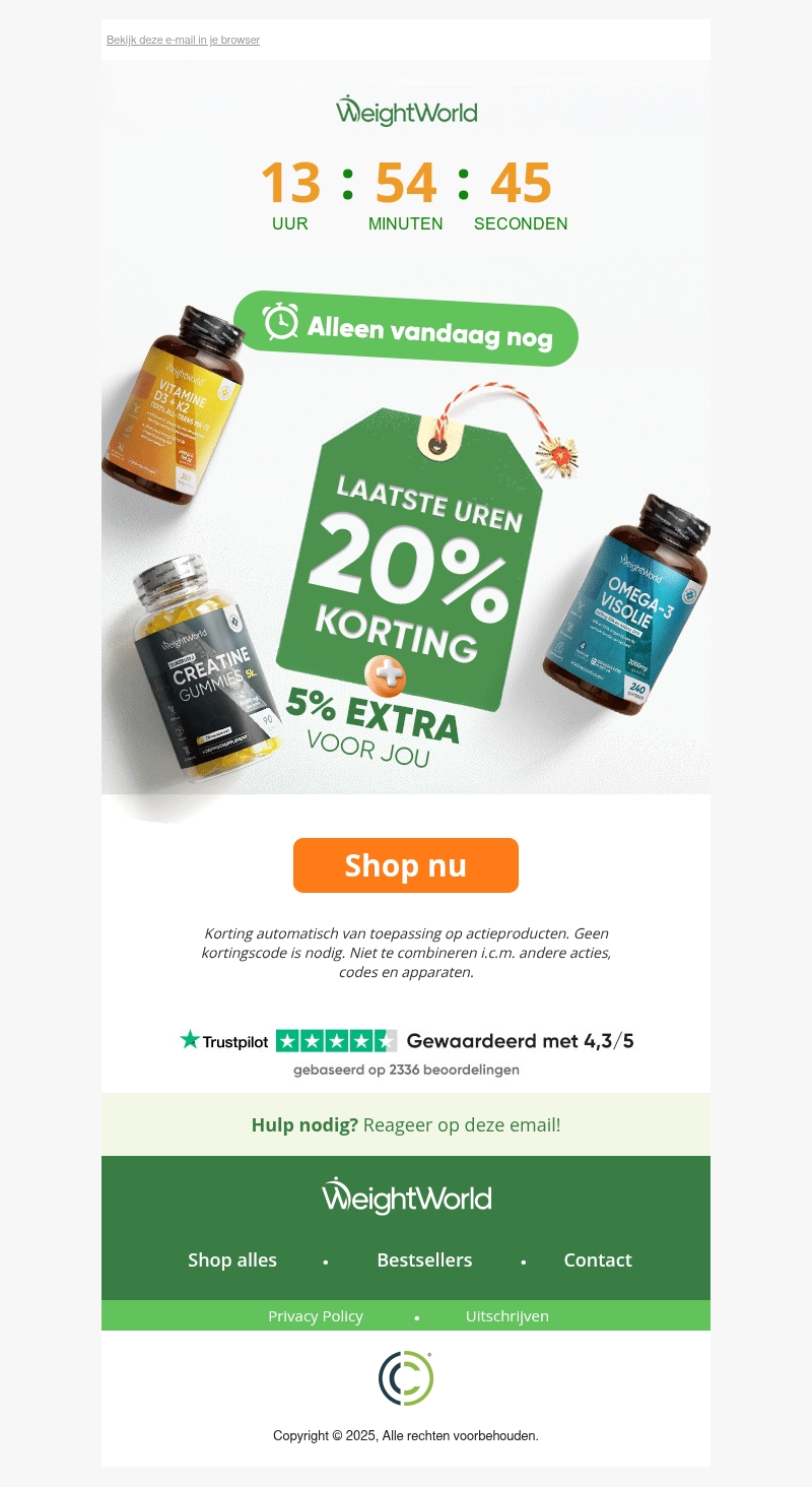 Laatste kans 😱 Laatste kans 😱