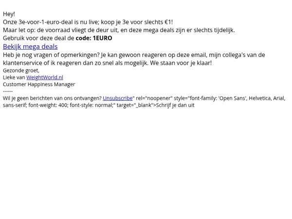 Je mist iets groots... 🥺