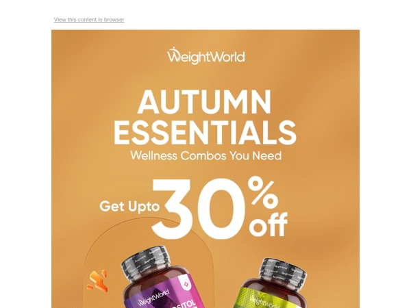 💰30% Off on Combos Everyone Is Picking This Autumn!