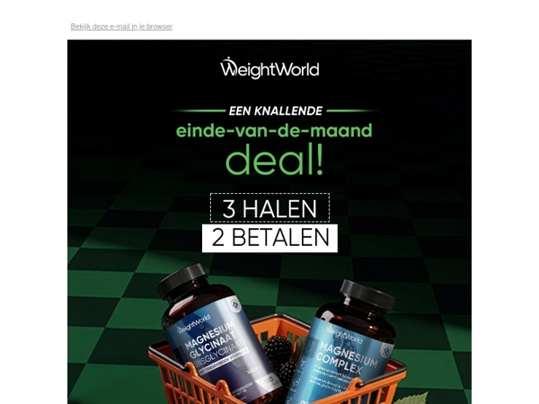 3e supplement gratis!? 😱