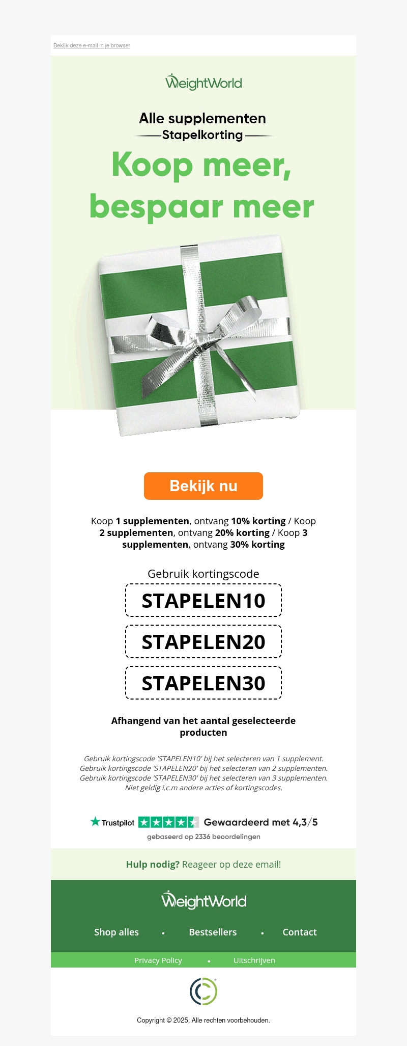 Stapelkorting 🤩 Stapelkorting 🤩