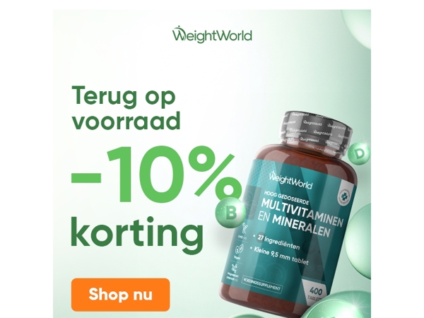 Boost je weerstand nu met 10% korting 🤩